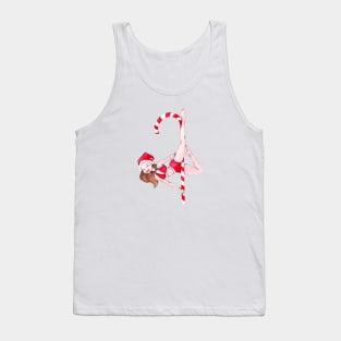 Santa Claus is poledancing...in town Tank Top